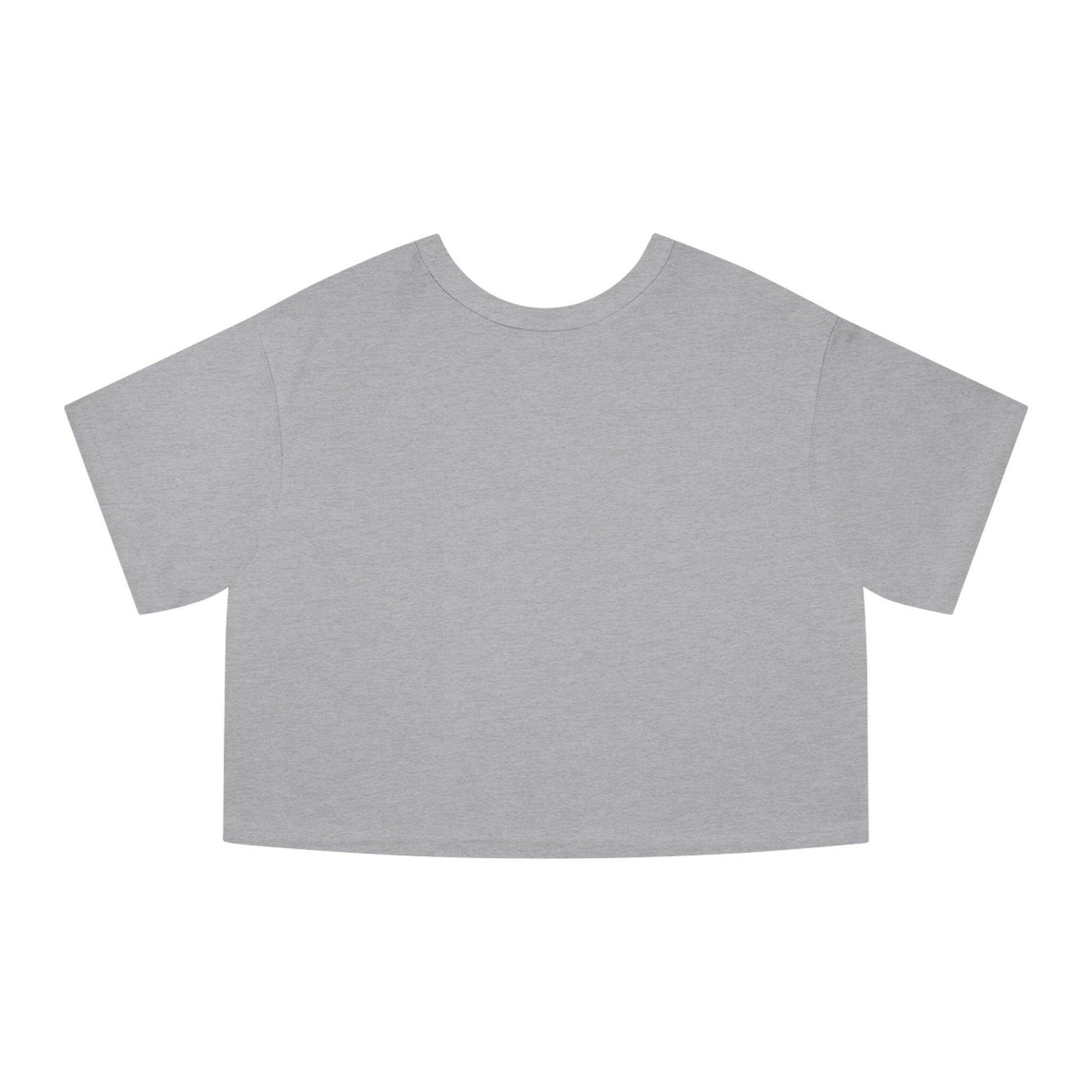 So Based / Champion Cropped Bitcoin T-shirt - Nikki Nakamoto - The Orange Habit