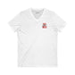 Fix the Money / V-Neck Bitcoin T-Shirt - Nikki Nakamoto - The Orange Habit
