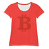 Orange Pilled / Athletic Bitcoin Tee - Nikki Nakamoto - The Orange Habit