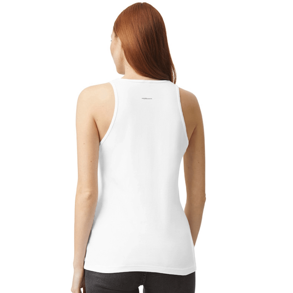 I Heart Satoshi / Womens Bitcoin Tank Top - Nikki Nakamoto - The Orange Habit