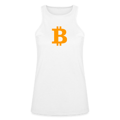 THE B - Orange B / Womens Bitcoin Tank Top - Nikki Nakamoto - The Orange Habit