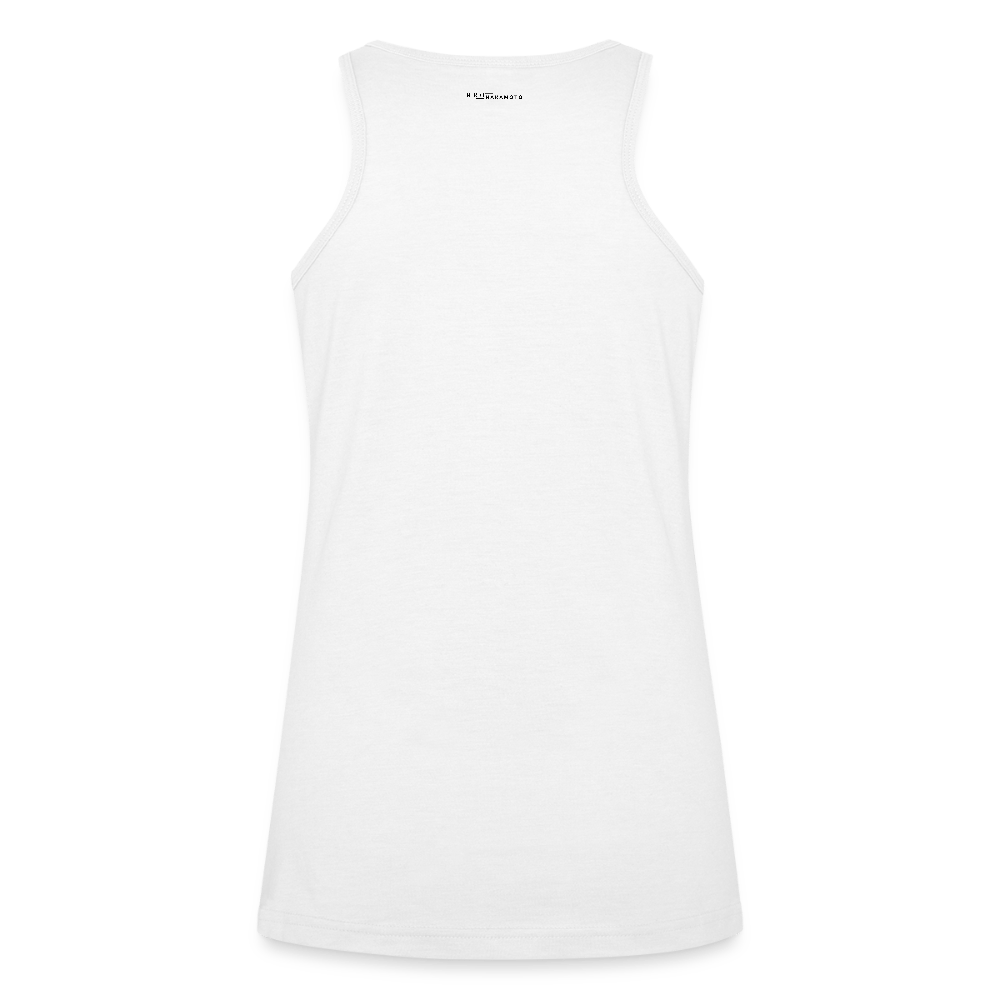 THE B - Orange B / Womens Bitcoin Tank Top - Nikki Nakamoto - The Orange Habit