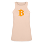 THE B - Orange B / Womens Bitcoin Tank Top - Nikki Nakamoto - The Orange Habit