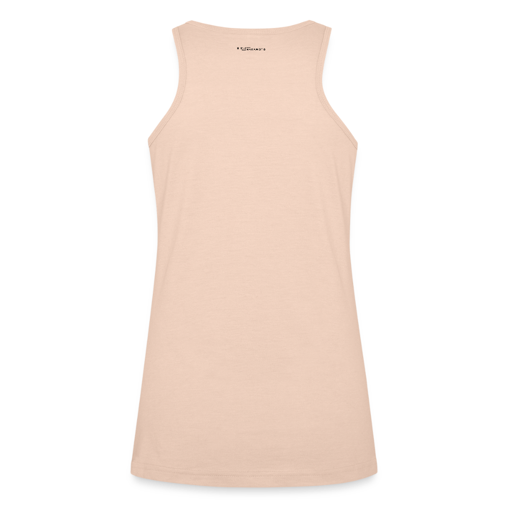 THE B - Orange B / Womens Bitcoin Tank Top - Nikki Nakamoto - The Orange Habit
