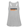 Running Bitcoin / Womens Bitcoin Tank Top - Nikki Nakamoto - The Orange Habit