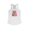 Fix The Money / Womens Bitcoin Tank Top - Nikki Nakamoto - The Orange Habit