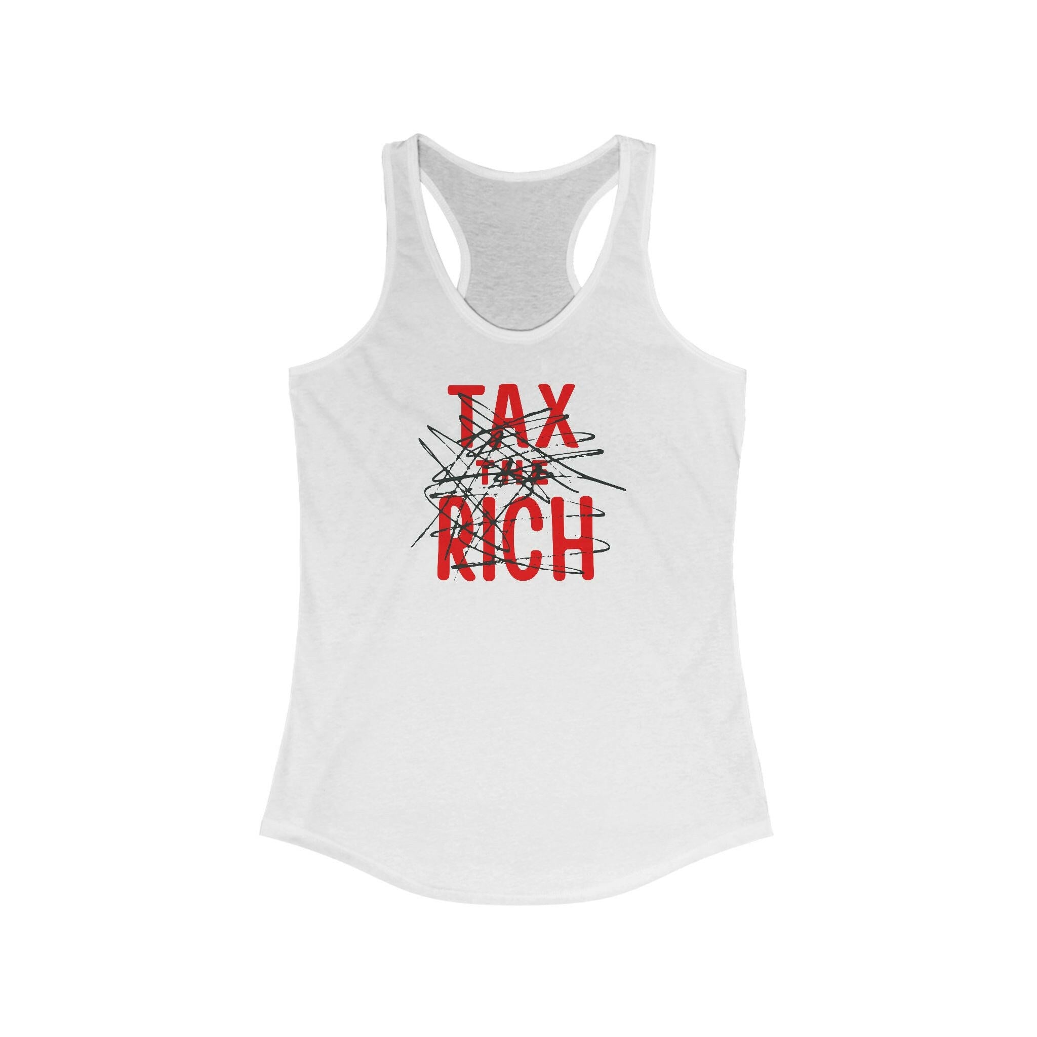 Fix The Money / Womens Bitcoin Tank Top - Nikki Nakamoto - The Orange Habit