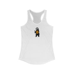 Honey Badger / Womens Bitcoin Tank Top - The Orange Habit