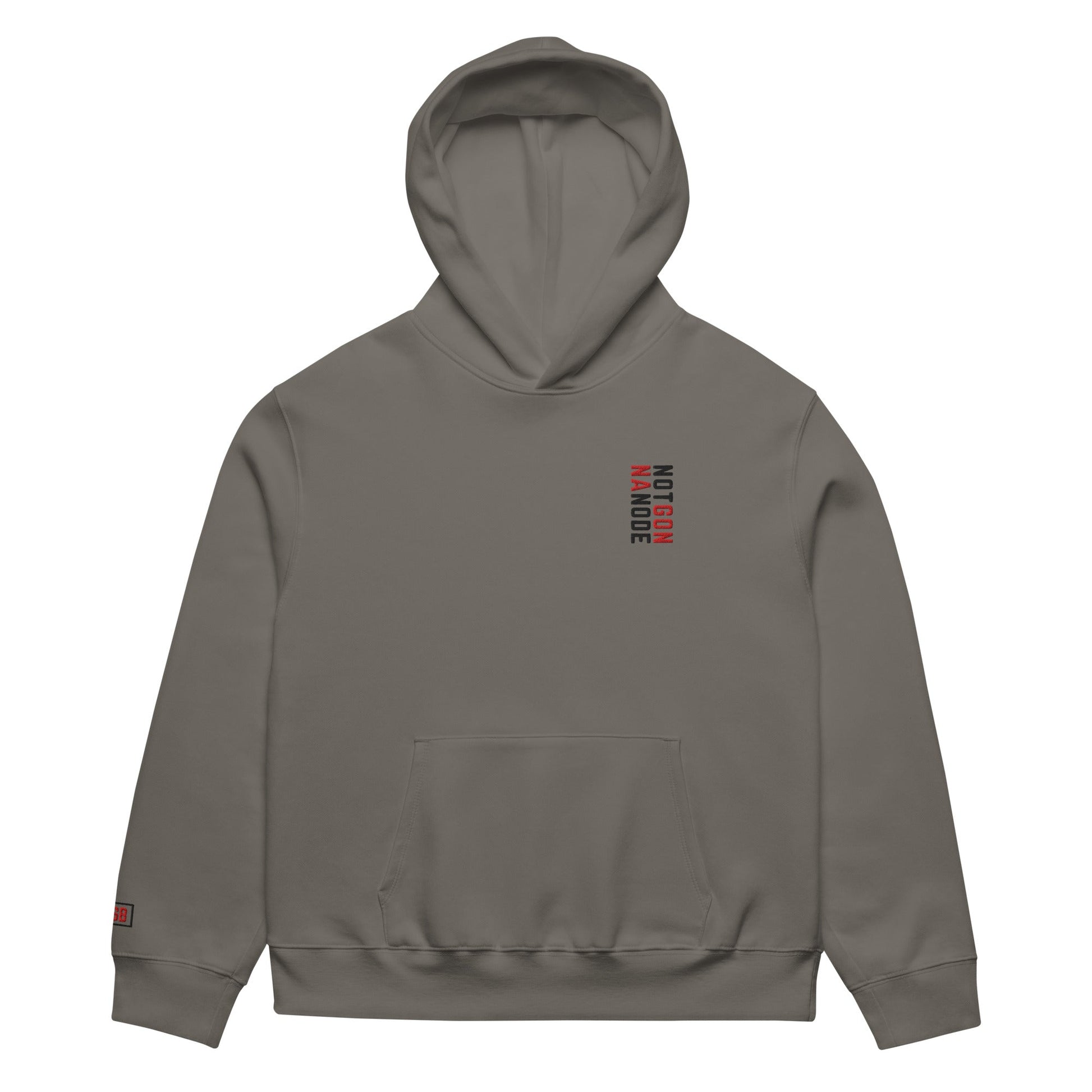 Not Gonna Node: Oversized Heavyweight Hoodie - SVRN Society