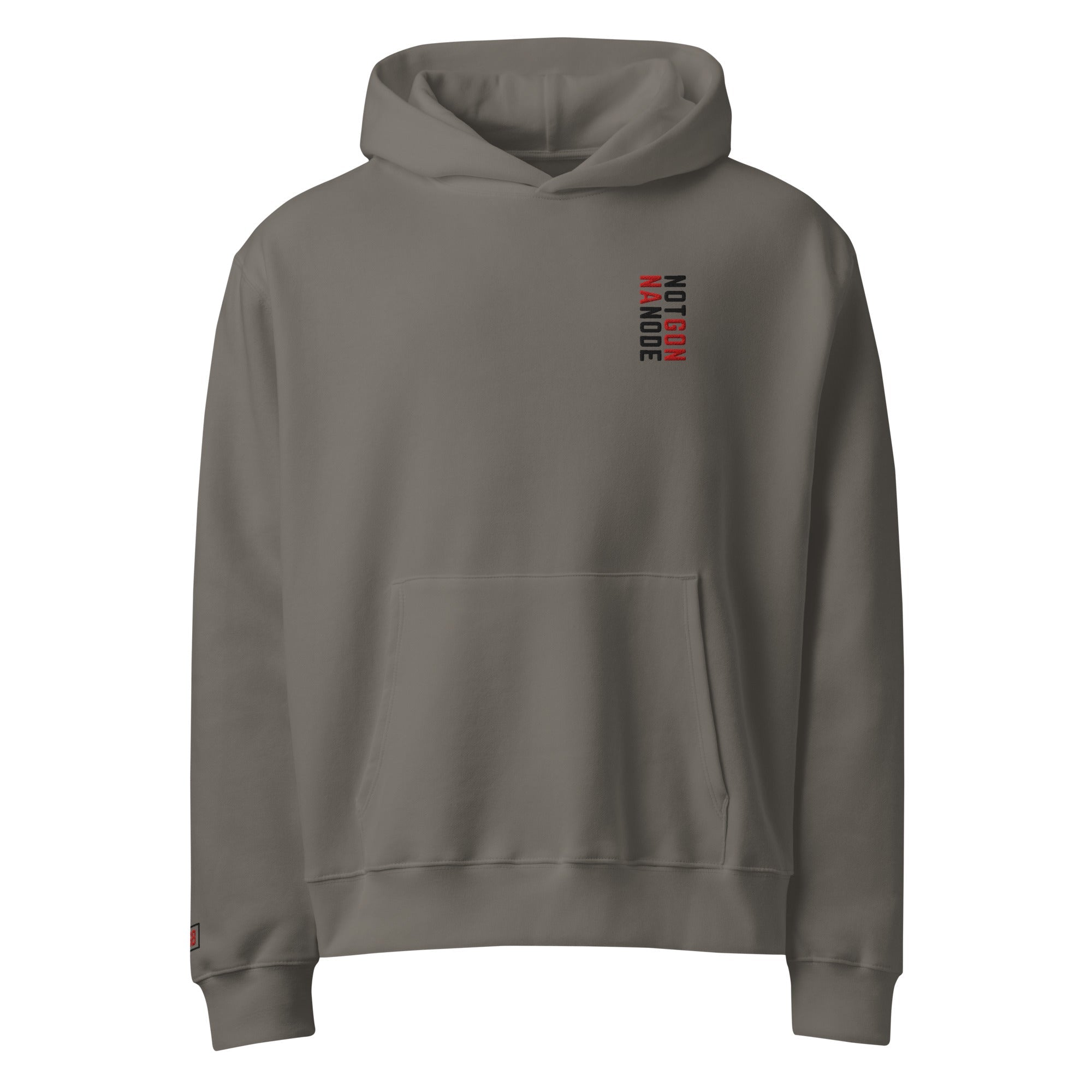 Not Gonna Node: Oversized Heavyweight Hoodie - SVRN Society