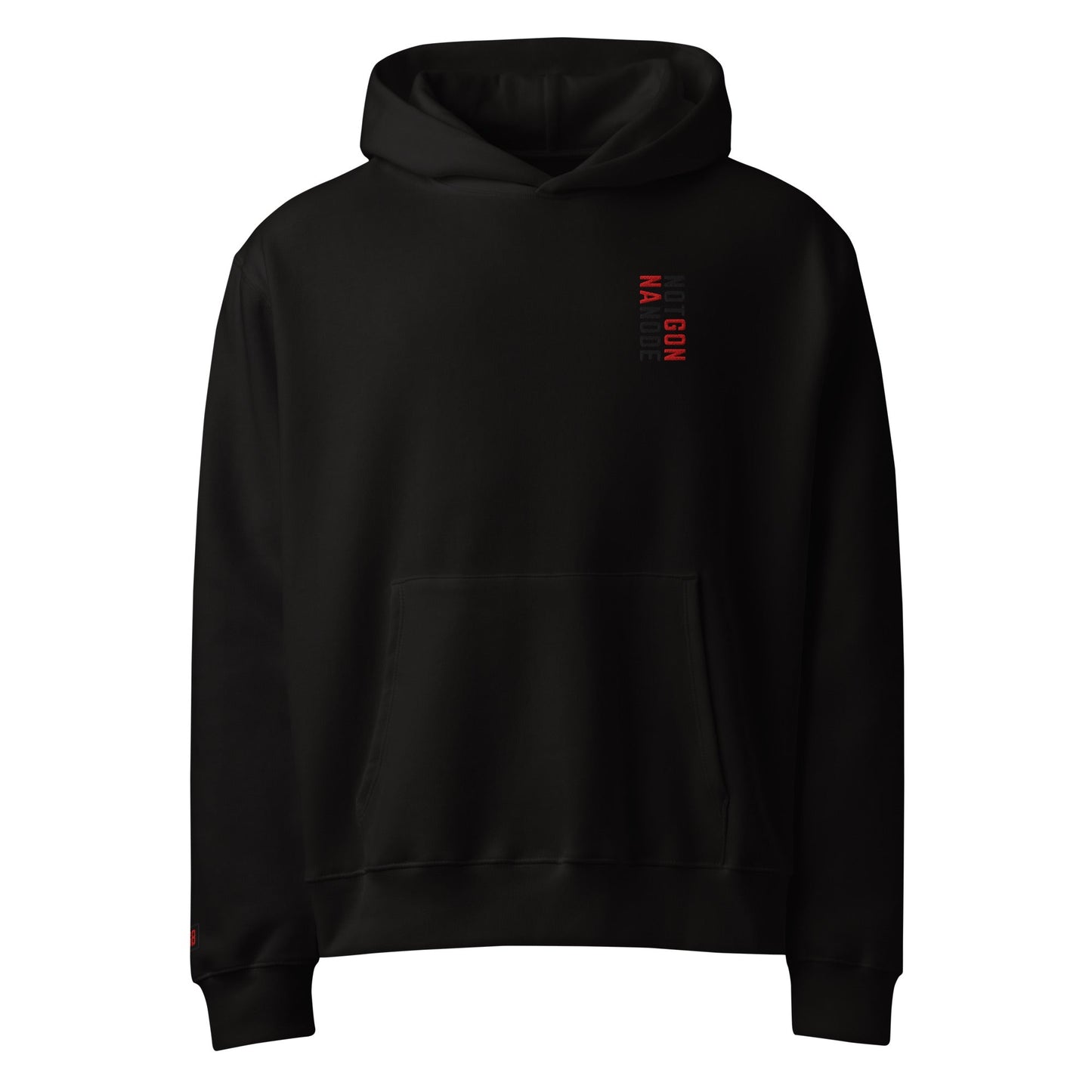 Not Gonna Node: Oversized Heavyweight Hoodie - SVRN Society