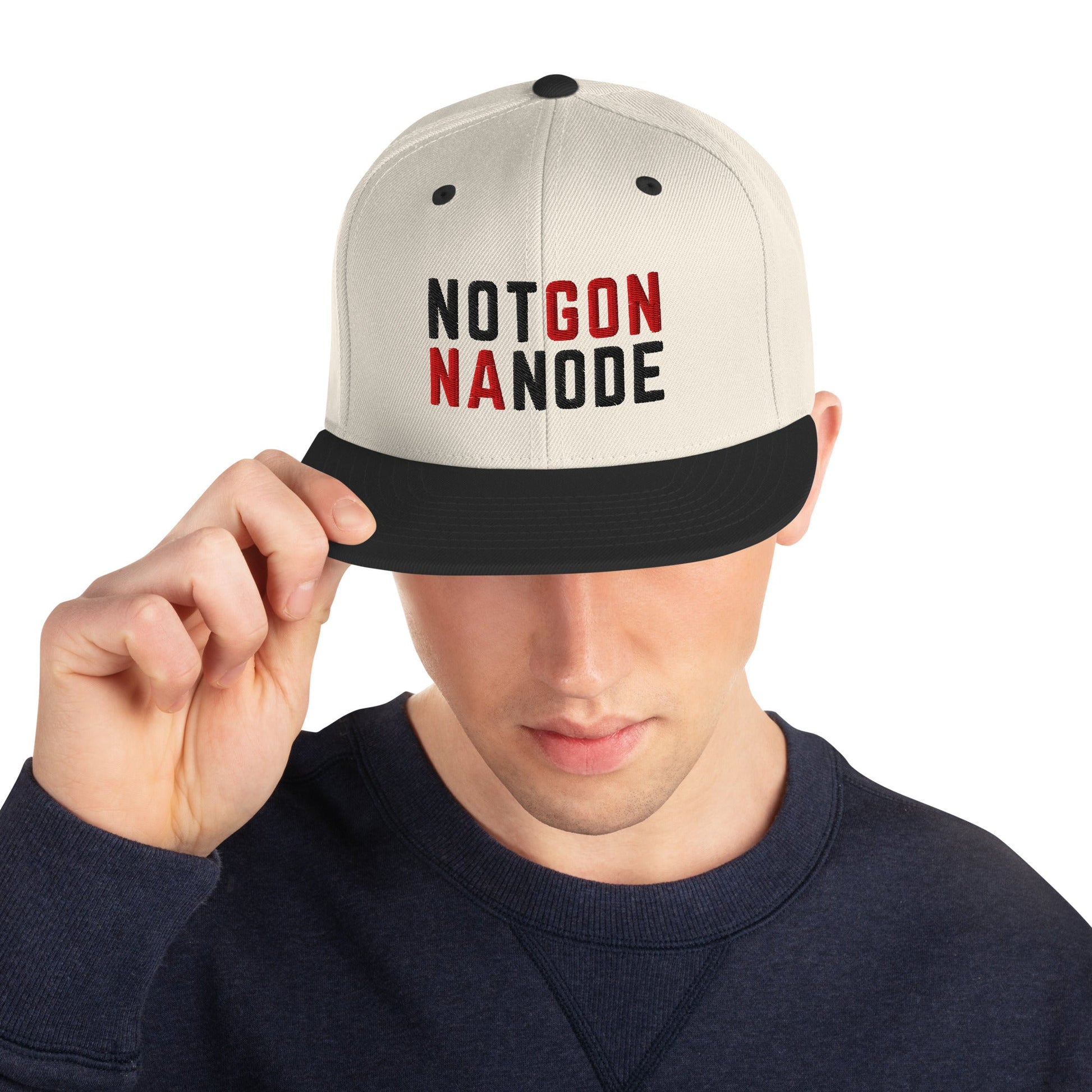 Not Gonna Node: Snapback Hat - SVRN Society