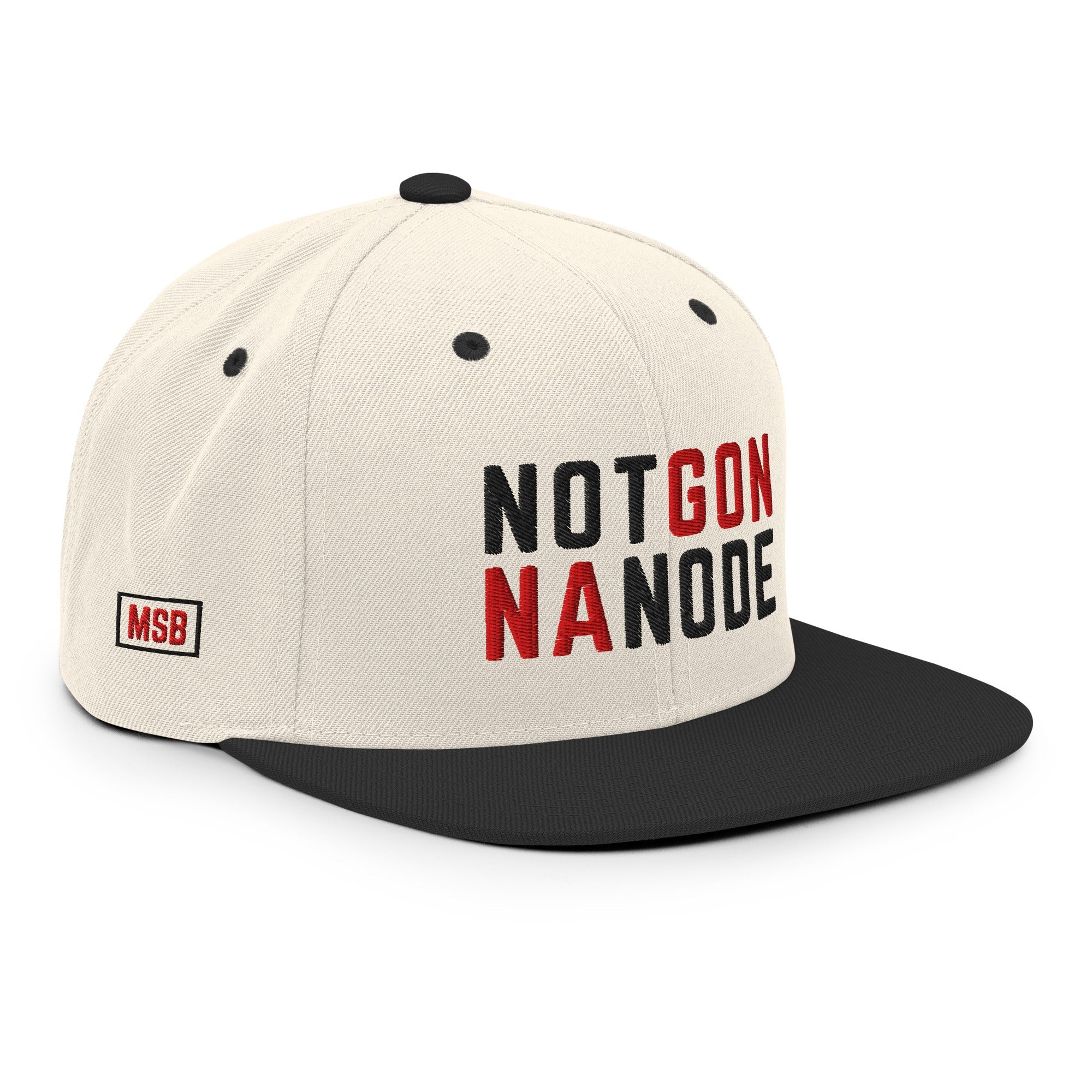Not Gonna Node: Snapback Hat - SVRN Society