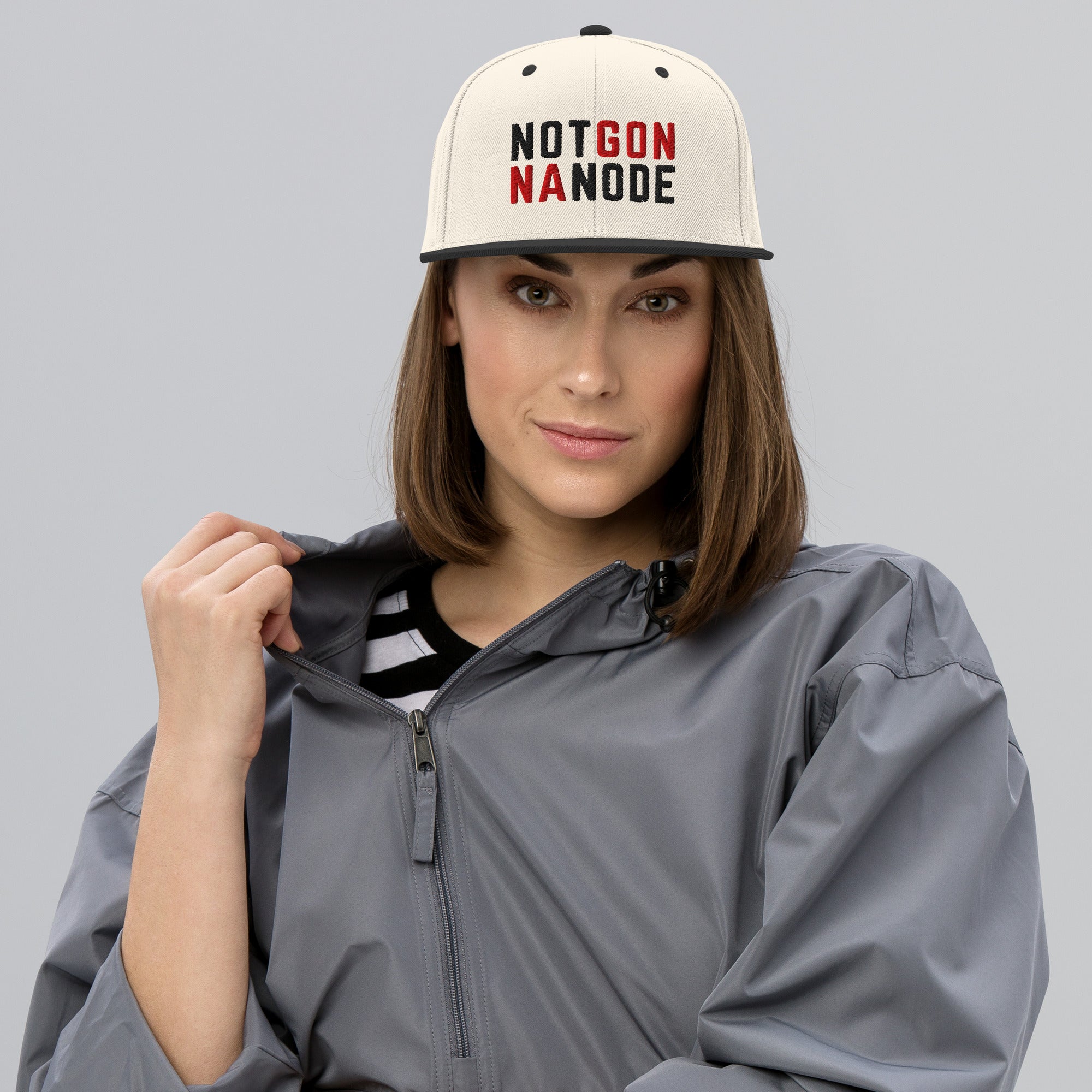 Not Gonna Node: Snapback Hat - SVRN Society