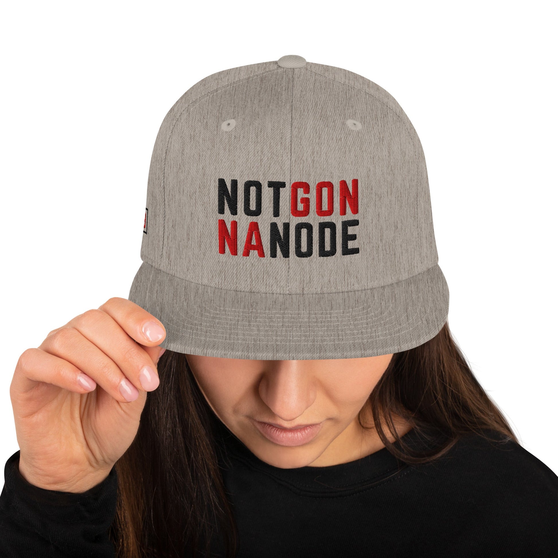 Not Gonna Node: Snapback Hat - SVRN Society