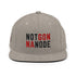 Not Gonna Node: Snapback Hat - SVRN Society