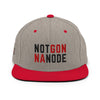 Not Gonna Node: Snapback Hat - SVRN Society