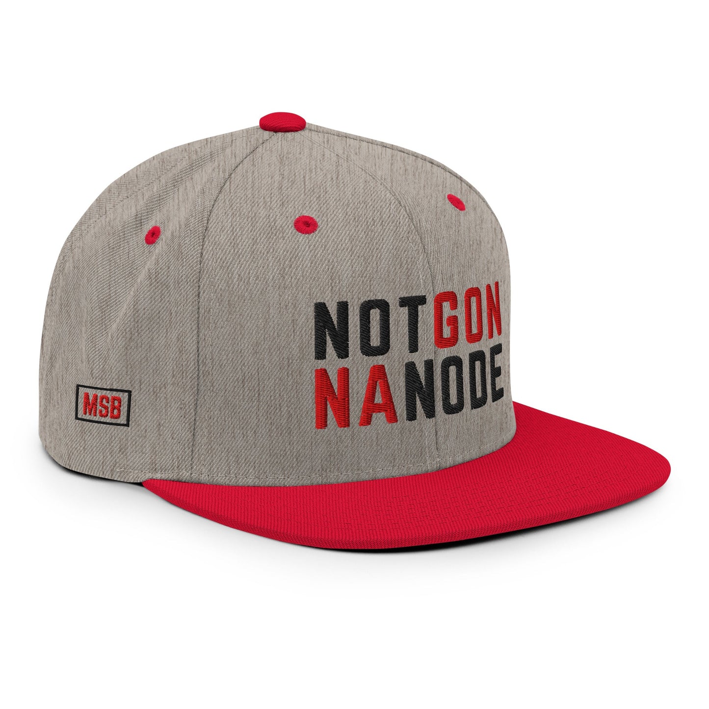 Not Gonna Node: Snapback Hat - SVRN Society