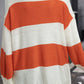 Boutique / Dropped Shoulder V-Neck Sweater - Orange Habit Boutique - The Orange Habit