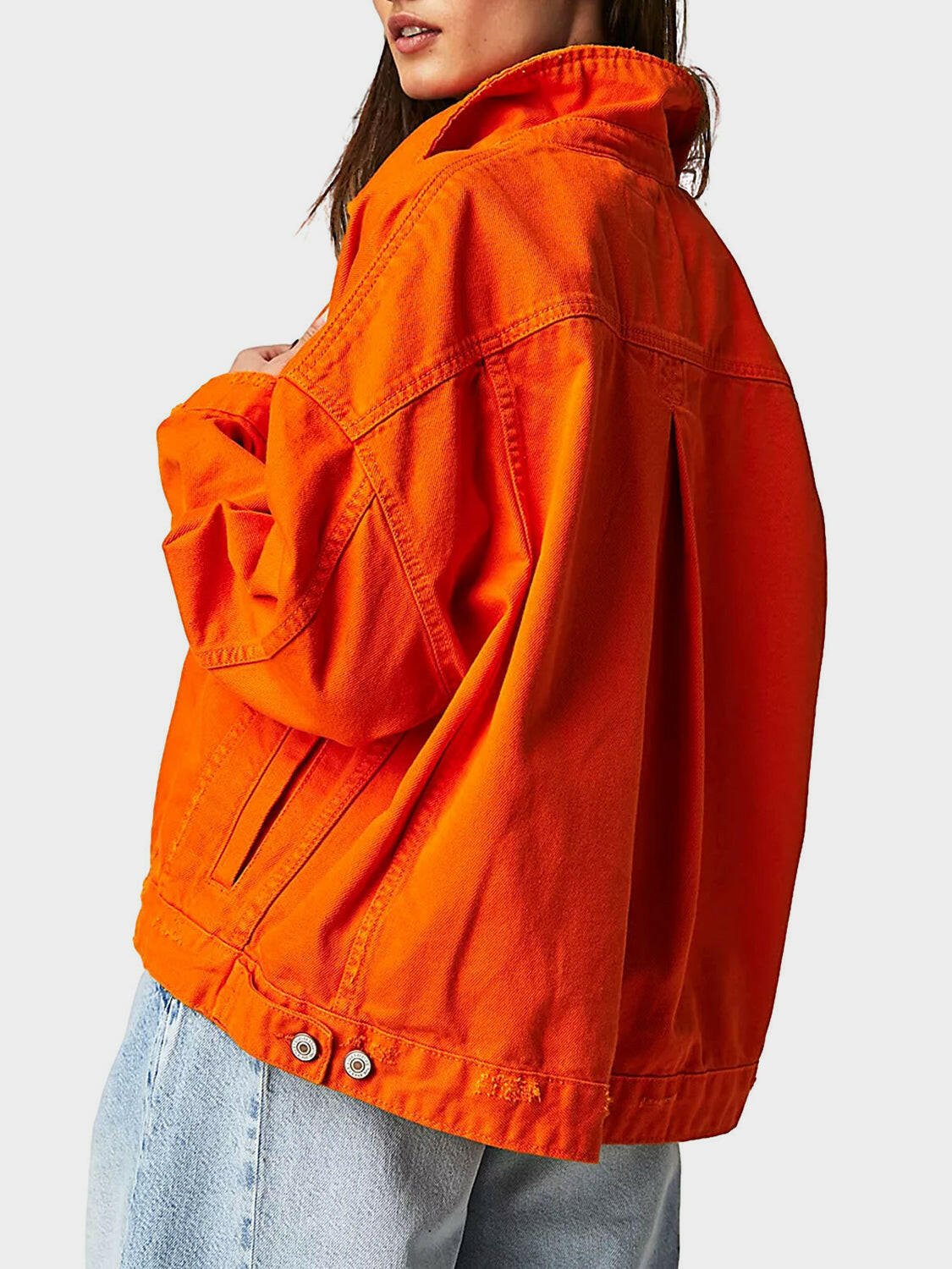 Boutique / Denim Jacket - Orange Habit Boutique - The Orange Habit