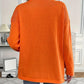 Boutique / V-Neck Long Sleeve Knit Top - Orange Habit Boutique - The Orange Habit