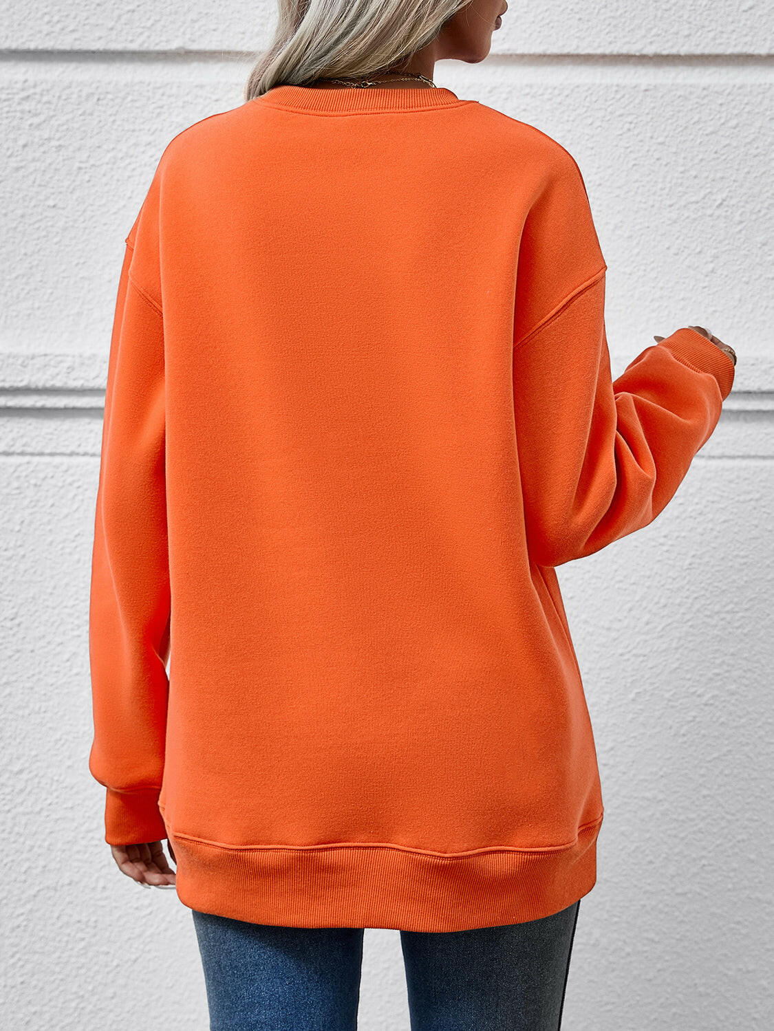 Boutique / Oversized Sweatshirt - Orange Habit Boutique - The Orange Habit