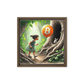 Bitcoin Art / Down The Rabbit Hole - Orange Habit Home - The Orange Habit