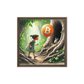 Bitcoin Art / Down The Rabbit Hole - Orange Habit Home - The Orange Habit