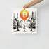Bitcoin Art / Energy Reimagined - Orange Habit Home - The Orange Habit