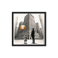 Bitcoin Art / The Unknown - Orange Habit Home - The Orange Habit