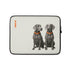 HODL Dog / Weimaraner Laptop Sleeve - Orange Habit Home - The Orange Habit