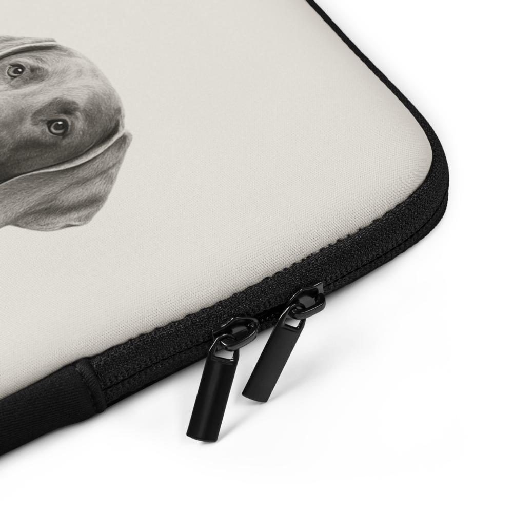 HODL Dog / Weimaraner Laptop Sleeve - Orange Habit Home - The Orange Habit