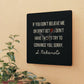 I Don't Have Time / Bitcoin Wall Clock - Orange Habit Home - The Orange Habit