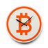 Branded / Bitcoin Wall Clock - Orange Habit Home - The Orange Habit