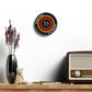 Timechain Calendar / Bitcoin Wall Clock - Orange Habit Home - The Orange Habit