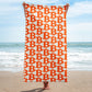 The B / Bitcoin Towel - Orange Habit Home - The Orange Habit