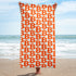 The B / Bitcoin Towel - Orange Habit Home - The Orange Habit