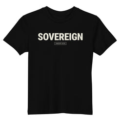 black Sovereign Under God kids organic unisex tee by Praise Society