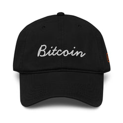 Bitcoin Dad Hat (Black)