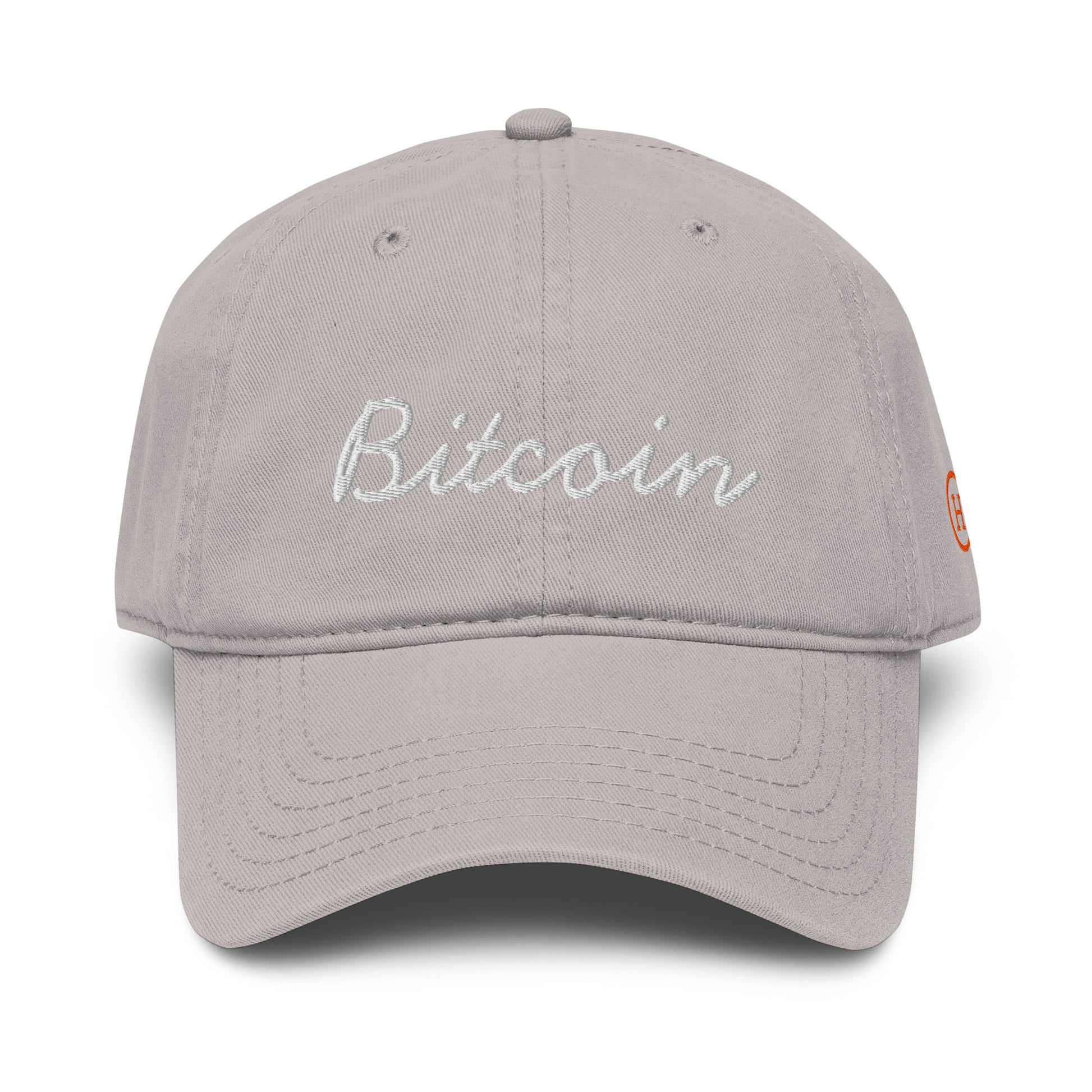 Bitcoin Dad Hat (Gray)