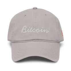 Bitcoin Dad Hat (Gray)