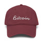 Bitcoin Hat (Maroon)