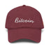 Bitcoin Hat (Maroon)