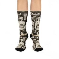 Bitcoin Socks / POW - Nikki Nakamoto - The Orange Habit