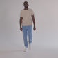 SATOSHI RED | Embroidered Bitcoin Sweatpants