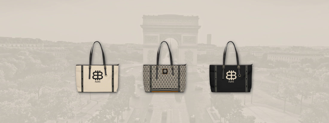 Bitcoin bags from the Bitcoin Paris collection by The Orange Habit at SVRN Society