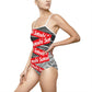SATOSHI / Bitcoin Swimsuit - Nikki Nakamoto - The Orange Habit