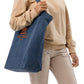 SATOSHI HODLR / Embroidered Organic Bitcoin Tote - Nikki Nakamoto Bags - The Orange Habit