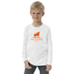 Satoshi HODLR / Kid’s Long Sleeve Bitcoin Tee - Lil'B - The Orange Habit