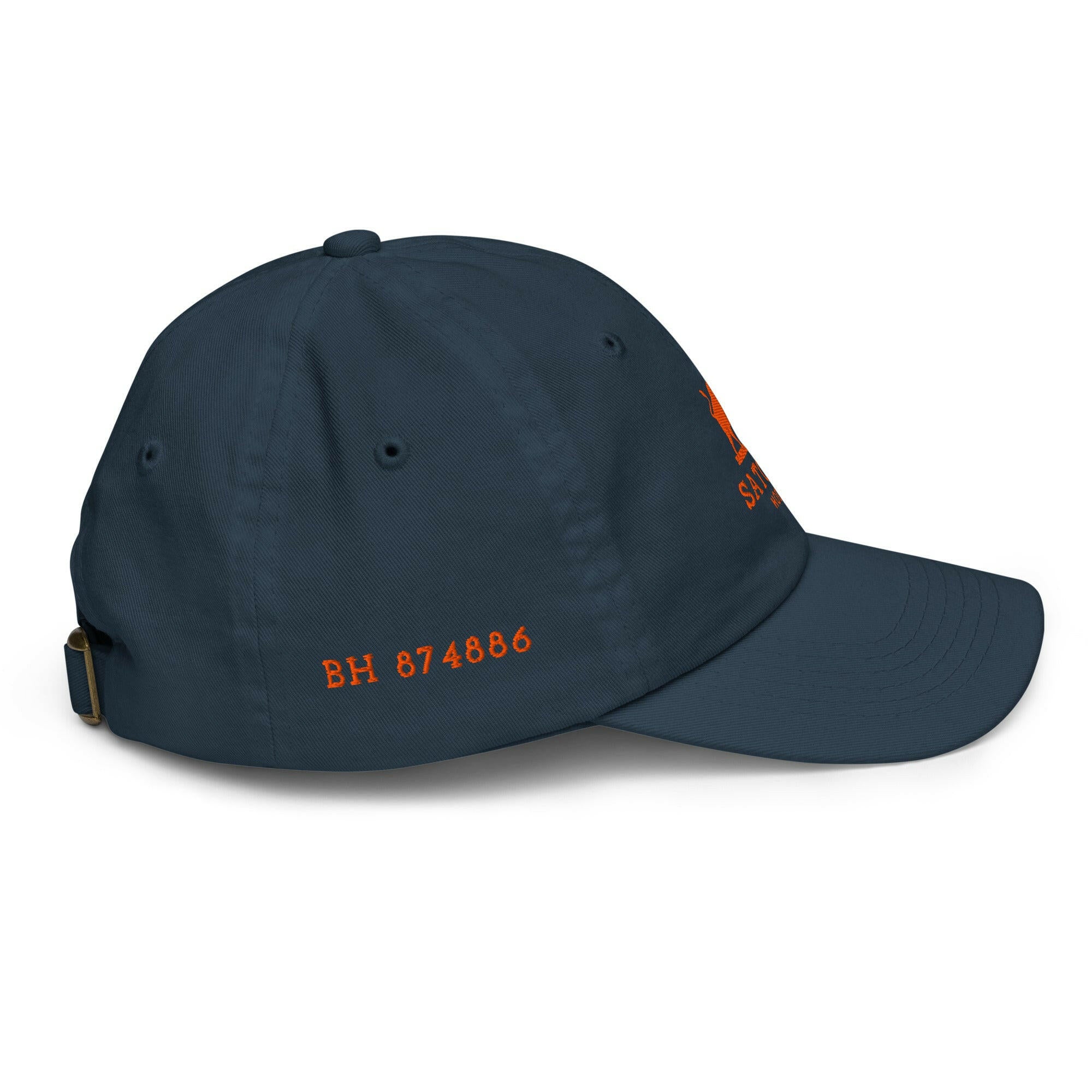 SATOSHI HODLR / Kids Bitcoin Hat - Lil'B Hats - The Orange Habit